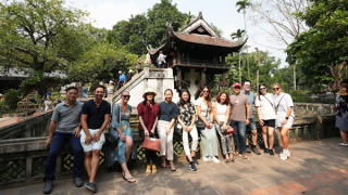 Đón đoàn famtrip quốc tế đầu tiên đến Hà Nội sau dịch COVID-19