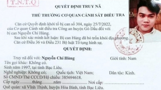 Truy nã toàn quốc "hot boy" cố ý gây thương tích