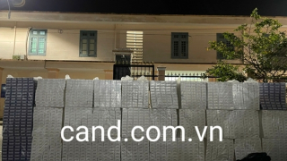 Vận chuyển 15.000 bao thuốc lá lậu trị giá khoảng 1,2 tỷ dồng