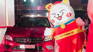 Techcombank tri ân khách hàng hàng trăm nghìn quà tặng “Mèo Đại Cát” trị giá đến 100 tỷ đồng