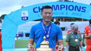 HLV Thạch Bảo Khanh chia tay CLB CAND