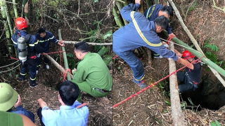 Phát hiện bộ xương người trong núi đá hiểm trở