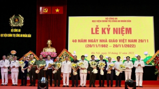 Xây dựng Học viện Chính trị CAND  thật sự “vững mạnh, chính quy, tinh nhuệ, hiện đại”