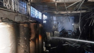 Cháy cơ sở kinh doanh thiết bị… PCCC