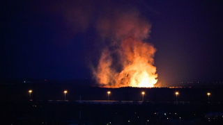 Đường ống dẫn khí đốt của Nga nổ lớn