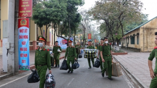 Trường Cao đẳng CSND I ra quân giúp đỡ nhân dân