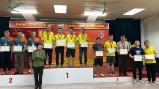 Bế mạc Hội thao thao kỷ niệm 75 năm Ngày truyền thống lực lượng Hậu cần- Kỹ thuật CAND