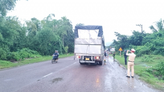 Ba mẹ con bị xe tải chạy lùi tông tử vong