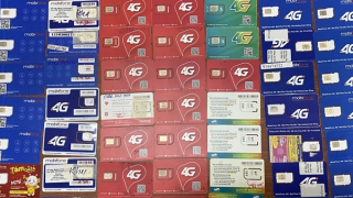 Công an TP Hồ Chí Minh kiểm tra nhiều cửa hàng bán sim rác