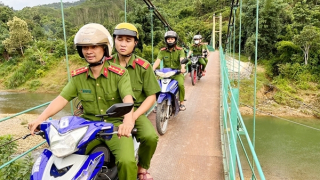 Công an biên giới là con của đồng bào