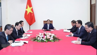 Thủ tướng Phạm Minh Chính điện đàm với Thủ tướng Pháp Elisabeth Borne