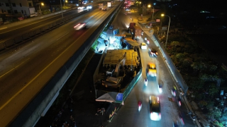 Nửa đêm thu hẹp "lô cốt", nút thắt Nguyễn Xiển rộng thêm 3m