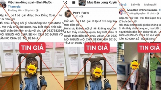 Cảnh giác chiêu trò tìm người thân cho trẻ lạc