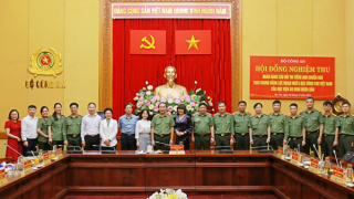 Học viện ANND nghiệm thu ngân hàng câu hỏi tiếng Anh