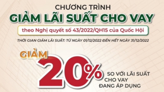 Agribank giảm tiếp 20% so với lãi suất cho vay để hỗ trợ khách hàng