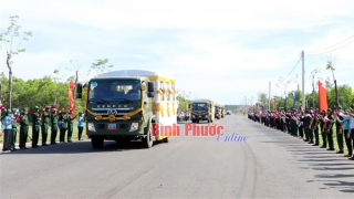 Bàn giao 49 hài cốt liệt sĩ Lực lượng vũ trang đoàn kết cứu nước Campuchia