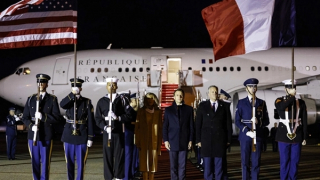 Ông Macron đến Mỹ