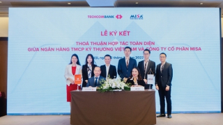 Techcombank cùng Misa xây dựng hệ sinh thái tài chính số cho doanh nghiệp SME