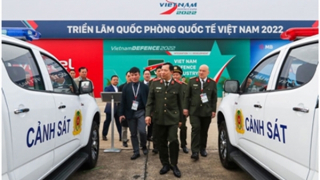 Hơn 90 sản phẩm của Cục Công nghiệp an ninh được trưng bày tại Triển lãm Quốc phòng quốc tế Việt Nam 2022
