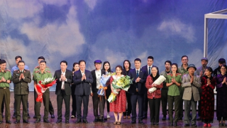 Kịch “Cận vệ” – tác phẩm ngợi ca lực lượng Cảnh vệ CAND