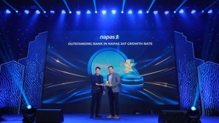 KienlongBank được vinh danh là Ngân hàng dẫn đầu về tốc độ tăng trưởng số lượng giao dịch Napas 247