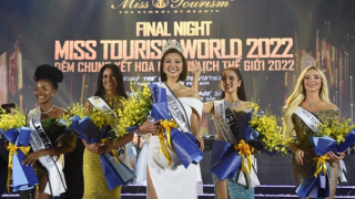 Người đẹp Nhật Bản đăng quang Hoa hậu Du lịch thế giới 2022