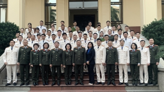 Lãnh đạo Bộ Công an gặp mặt đại biểu thanh niên CAND dự Đại hội Đoàn toàn quốc