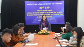 Chuẩn bị hội thảo 15 năm thực hiện Nghị quyết về phát triển văn học nghệ thuật thời kỳ mới