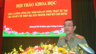 Công an TP Hồ Chí Minh phối hợp đảm bảo ANTT tại các cơ sở y tế