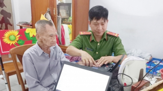 Chỉ số hài lòng phục vụ hành chính của Công an Sóc Trăng đạt 100%