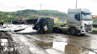 Cảnh báo từ 3 vụ tai nạn ôtô trên QL1A khi mưa dầm, đường trơn