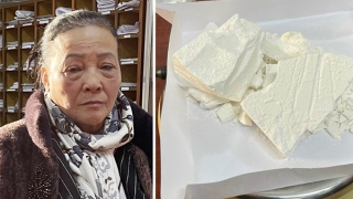 Bắt quả tang lão bà vận chuyển heroin
