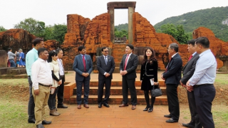 Ấn Độ giúp trùng tu 3 nhóm tháp tại Khu đền tháp Mỹ Sơn