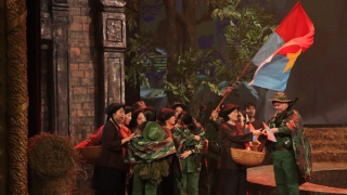 “Bài ca tình yêu” – vở nhạc kịch dung dị, đa sắc màu về cuộc chiến tranh bảo vệ Tổ quốc