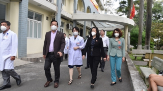 Bộ trưởng Bộ Y tế làm việc với Bệnh viện 30-4, Bộ công an