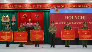 Công an tỉnh Long An phấn đấu giảm 5% số vụ phạm tội về trật tự xã hội
