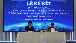 Hợp tác trong đảm bảo an ninh mạng giữa lực lượng Công an và Khu công nghệ cao