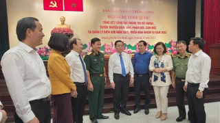 Công tác thông tin đối ngoại, tuyên truyền về biển, đảo, biên giới là mặt trận quan trọng