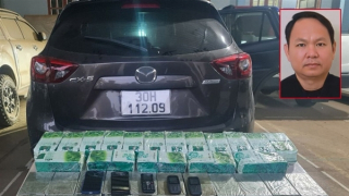 Truy bắt đối tượng vận chuyển 22 bánh heroin dùng súng chống trả Công an