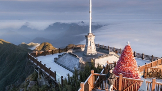 Ngắm “tuyết” rơi ở Sa Pa dịp Giáng sinh và Tết Dương lịch