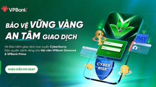 VPBank tri ân khách hàng với gói Bảo hiểm giao dịch trực tuyến