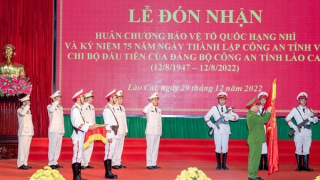 Phát huy truyền thống, Công an tỉnh Lào Cai hoàn thành xuất sắc nhiệm vụ năm 2022