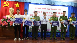 Phát động "Quỹ phòng, chống tội phạm" ở Tây Ninh