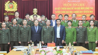 Bước đột phá trong tuyển sinh CAND