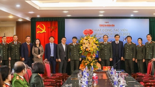Báo CAND họp mặt cộng tác viên mừng xuân Quý Mão 2023