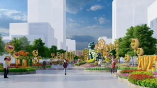 Đường hoa Nguyễn Huệ Tết này có gì độc đáo?