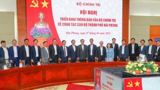 Đồng chí Đỗ Mạnh Hiến được giao nhiệm vụ điều hành hoạt động của Thành uỷ Hải Phòng