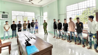 Ngăn chặn nhiều vụ thanh, thiếu niên mang hung khí hỗn chiến ở Cà Mau