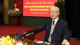 Tổng Bí thư yêu cầu chăm lo tốt hơn gia đình chính sách, người có công