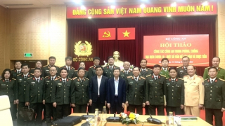 Hội thảo khoa học "Công tác Công an trong phòng chống dịch COVID-19 – một số vấn đề lý luận và thực tiễn"